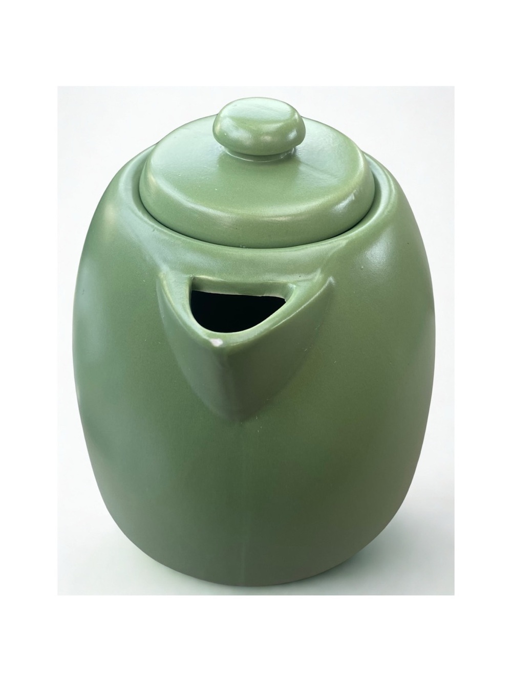 Starbucks 2012 Ceramic Teapot with Lid - Sage Green - Picture 5 of 9